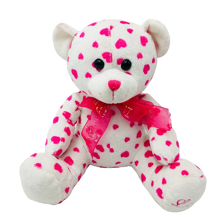 Creative Custom Wholesale Stuffed Plush Animal Toy Cute Pink Teddy Bear Gift
