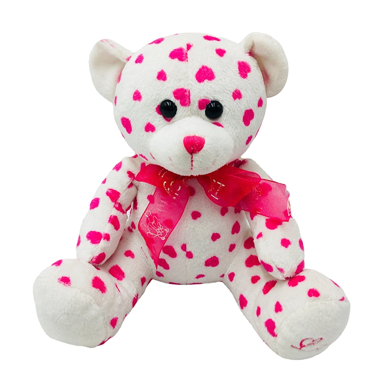 Jouet en peluche personnalisé en gros créatif, mignon ours en peluche rose cadeau.