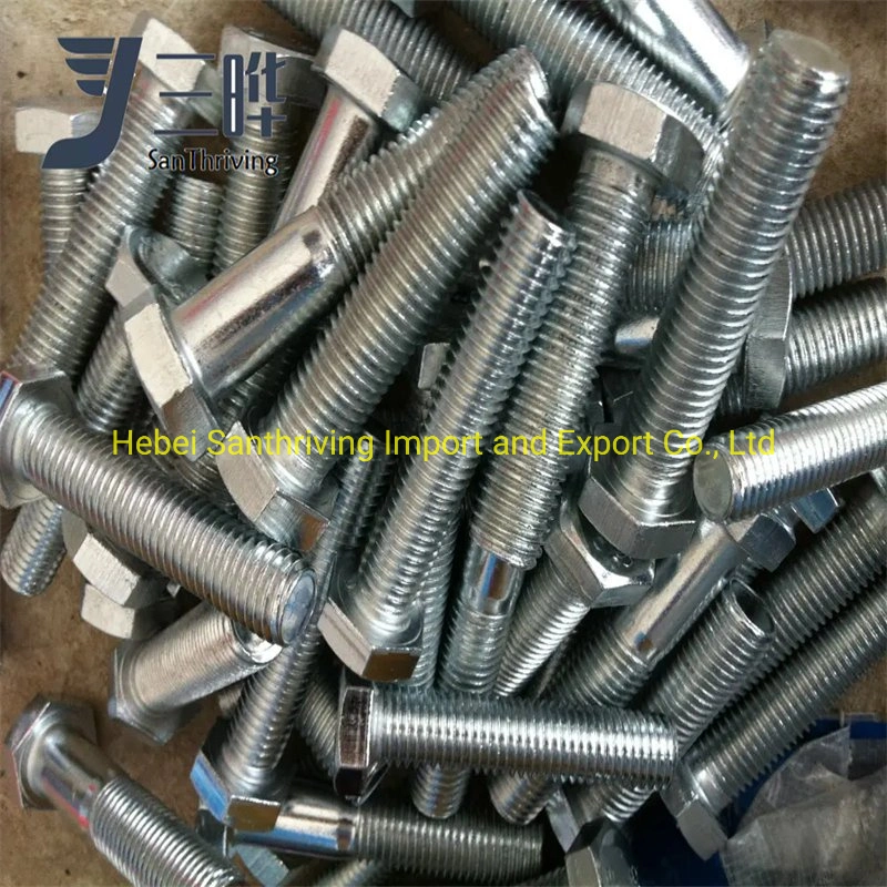 Factory Stock Stainless Steel A2 A4 DIN931 Hex Bolt and Nut and Washer