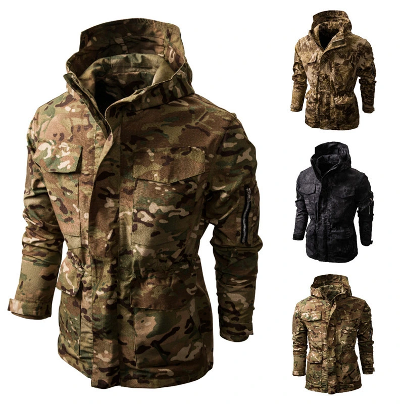 Waterproof Multifunctional Tactical Hooded Camouflage Jacket