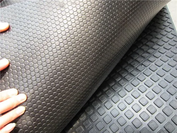 Hexagon Anti-Slip Horse Safety Stable Cow Stall Rubber Mat Shock Absorption Rubber Mat