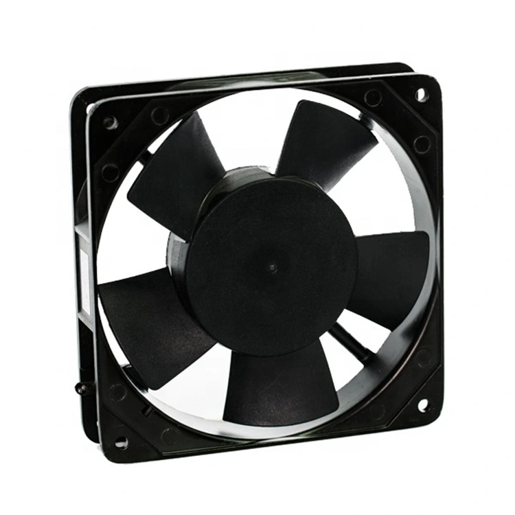 Manufacturers Direct Sale 12025 Cooling Fan Cabinet Five-Blade Axial Flow Fan High Speed Fan 110V 220V