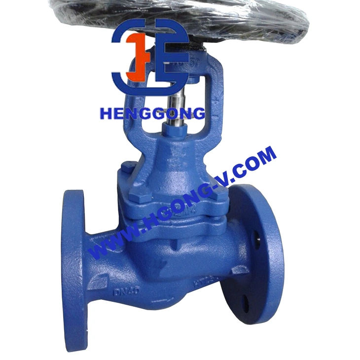 DIN/JIS/ANSI 150lb WCB de calidad superior Water Control brida de acero fundido Acero fuelle sellado globo válvula deseo engranaje operaton