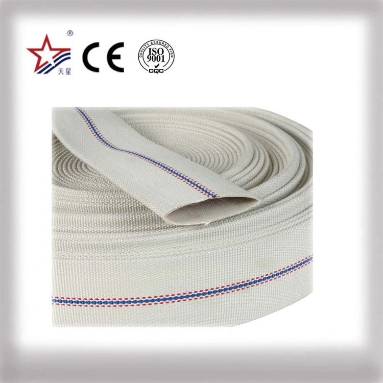 1.5 Inch Synthetic Rubber Lining Canvas Fire Hose Pipe