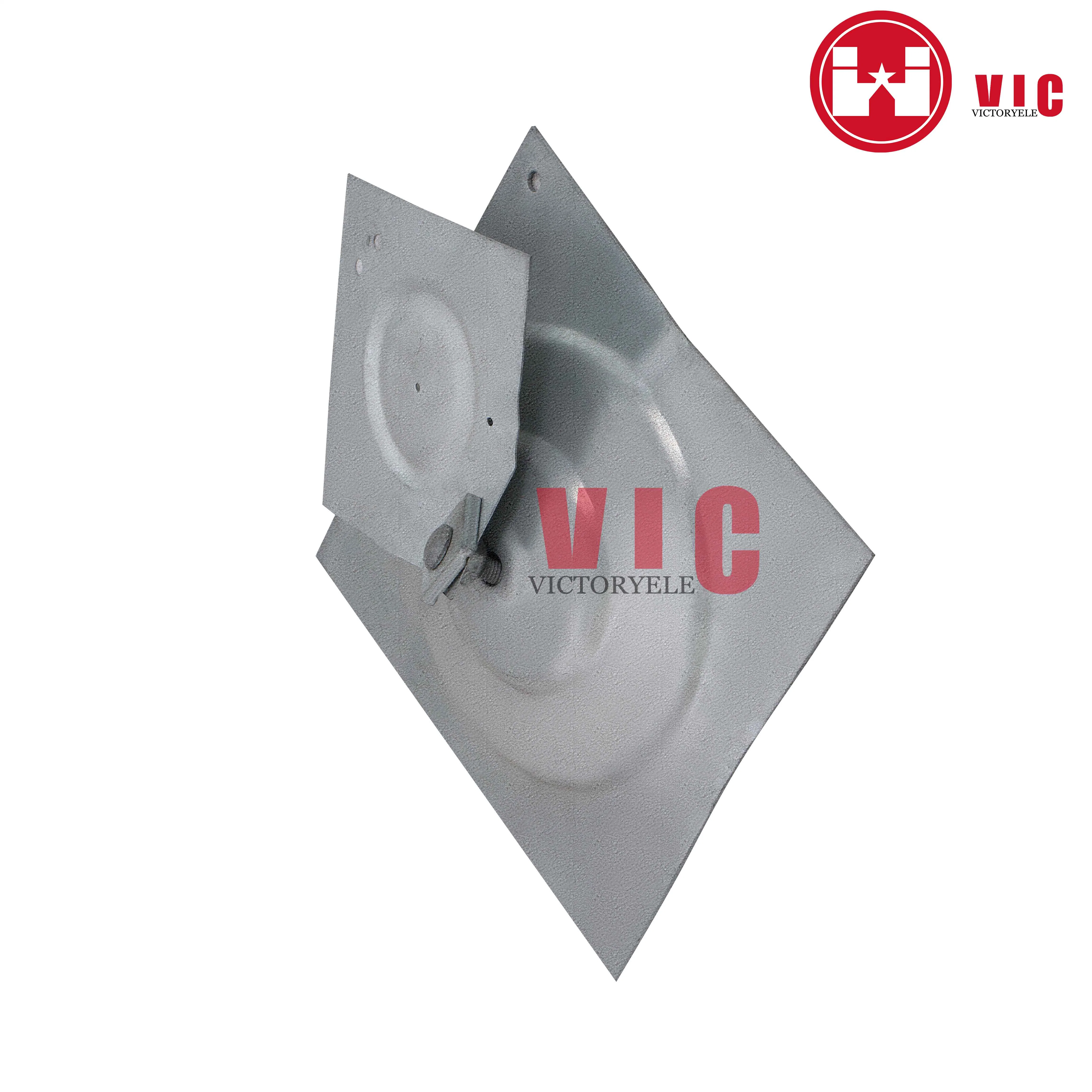 Vic Electric Power Fitting Galvanized Steel Ground Plat Pole Butt