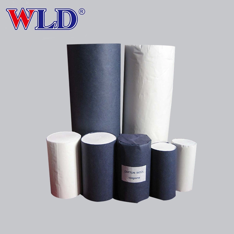 Medical Surgical Dressing 100% Cotton Absorbent Cotton Woll Roll