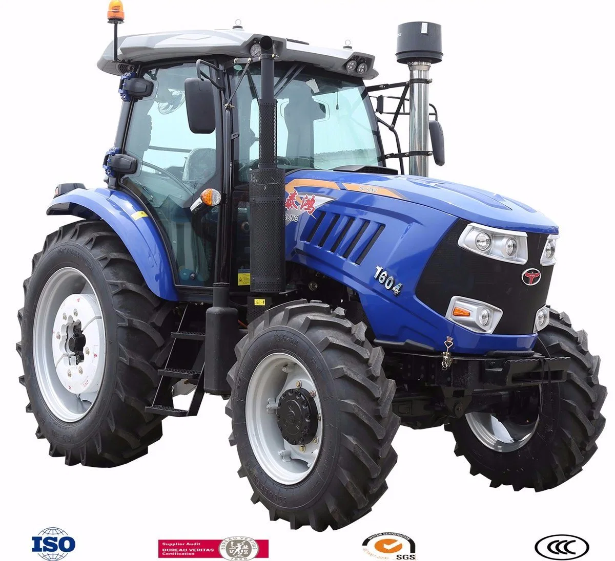 Heavy Duty Equipment Multi-Functional Big Agricultural 160HP 4WD Farm Tractors