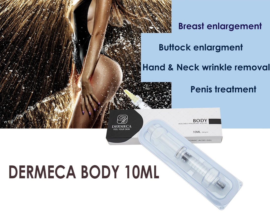 Dermeca Injectable Hyaluronic Acid Ha Filler Body 10ml for Breast and Buttock