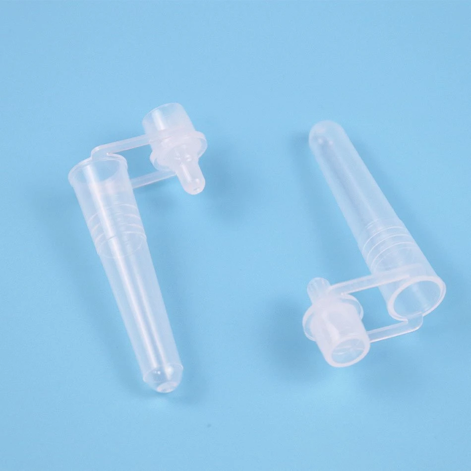 Medical Laboratory Disposable Collect Specimen Semi Transparent Reagent Detection Plastic Antigen Sample Collect Extraction Tube