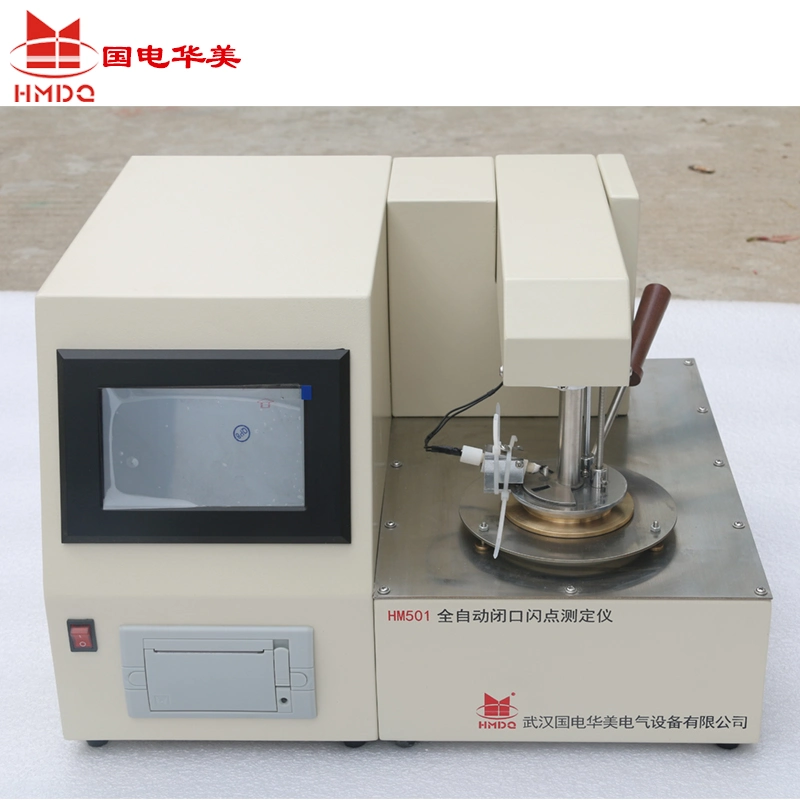 Automatic Oil Flashpoint Testing Equipment Pmcc Pensky-Martens Closed Cup Apparatus Flash Point Tester Price