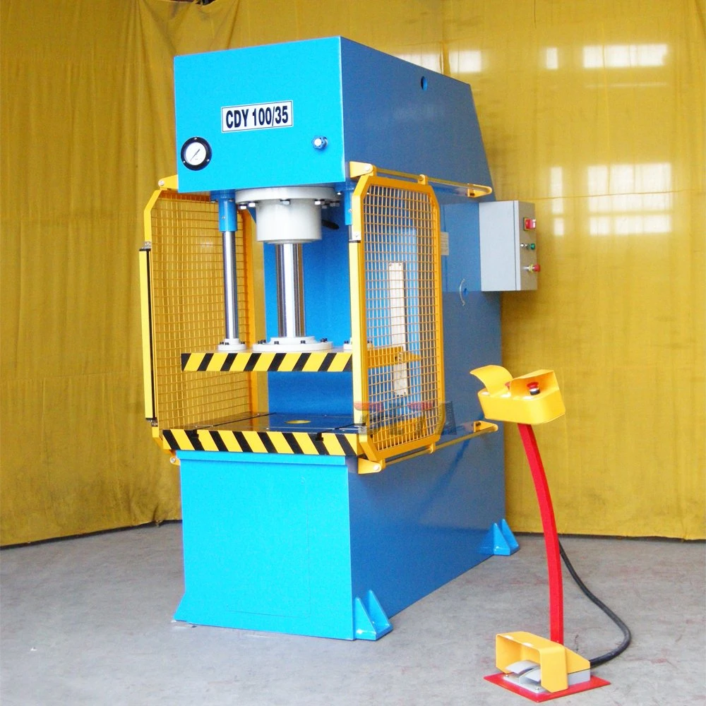 150 Tons Single Column C Type Electric Power Hydraulic Press Machine