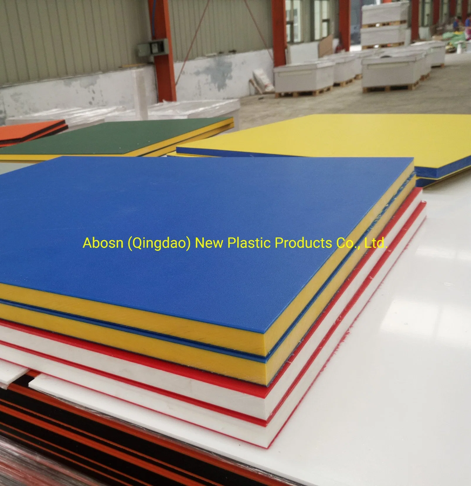 19mm Thickness UV Stable 3 Layers 4 X 8 Dual Color HDPE Sheet