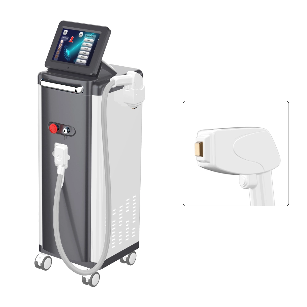 3 Wave 755nm 808nm 1064nm Diode Laser 808nm Diode Laser System for Permanent Hair Removal Machine
