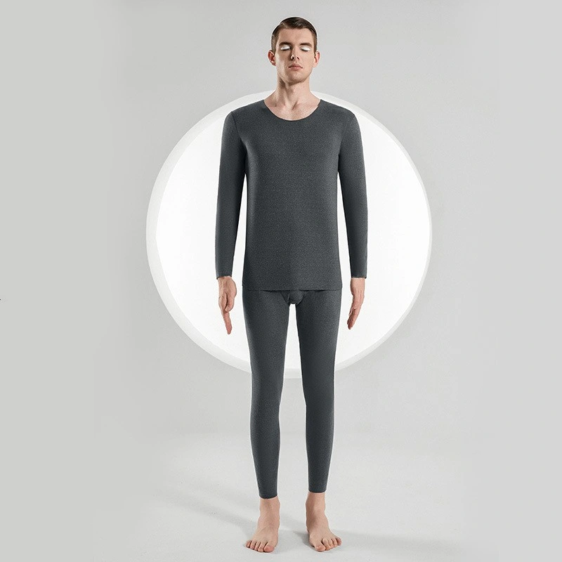 Autumn and Winter New Round Neck Single Layer Thermal Underwear Suit