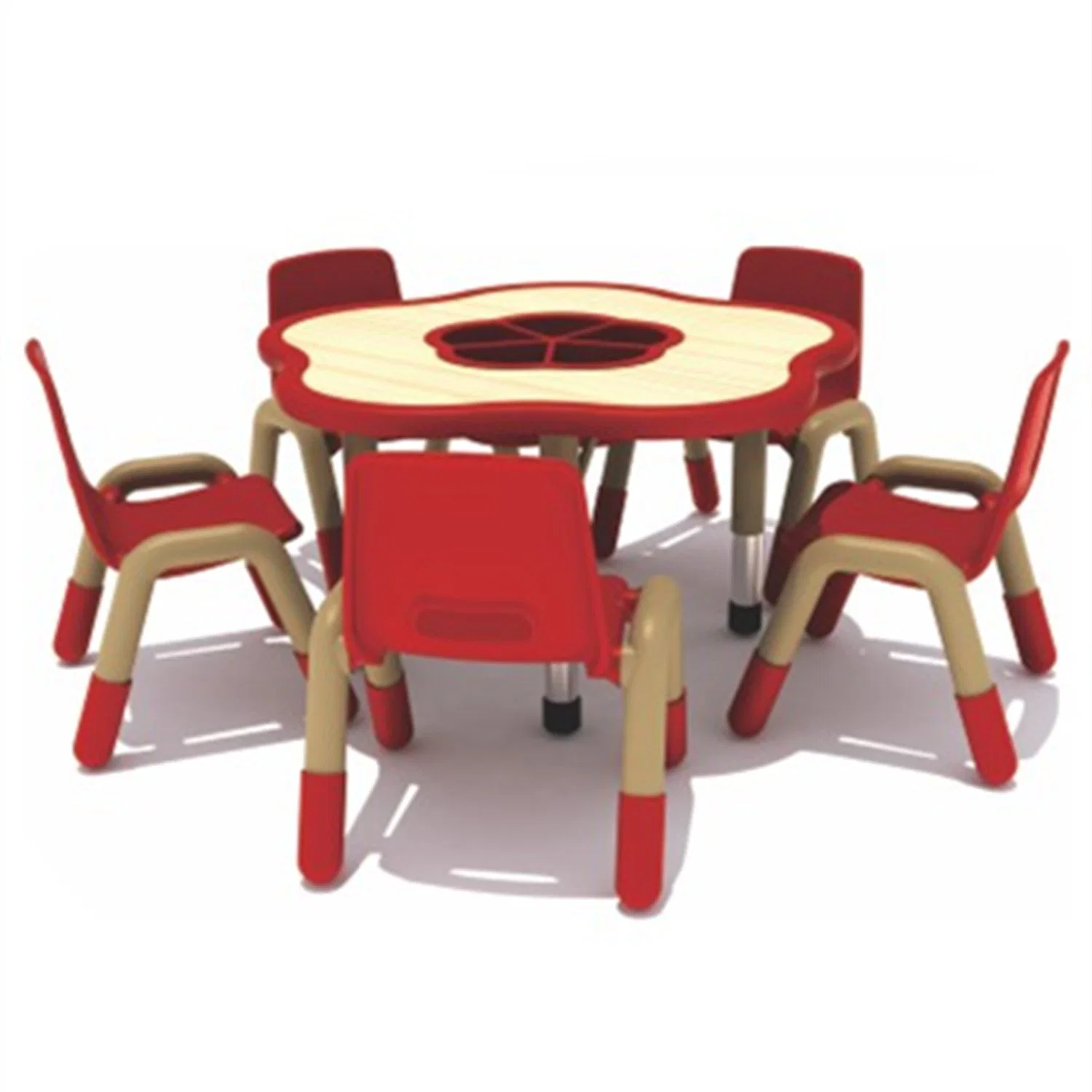 Kindergarten Children Eating Desk Children Plastic Round Table SL12