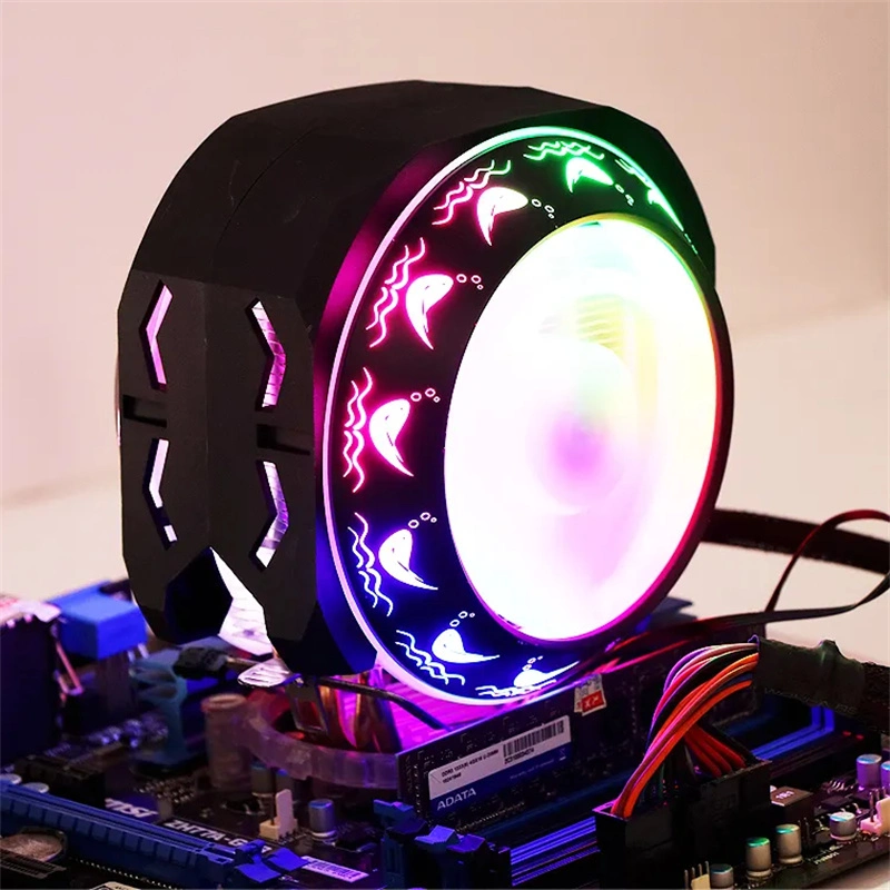 Hydro/Ball Bearing Customized Heatsink RGB CPU Cooling Fan