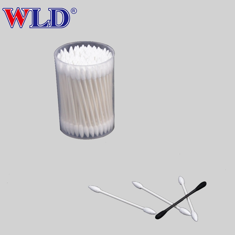 High Absorbent Disposable Plastic Stick Cotton Swab