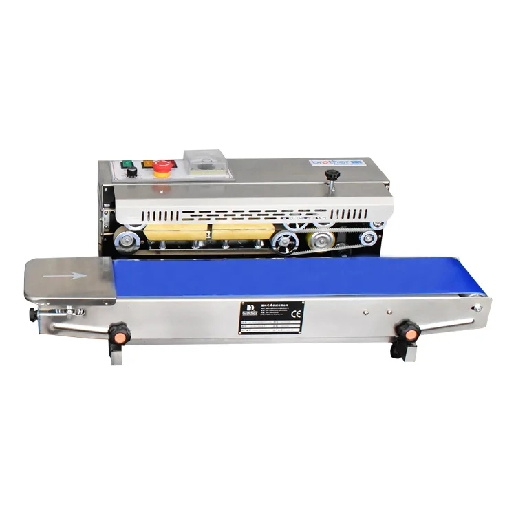 Semi Automatic Continuous Aluminium Foil Bubble Tea Sealing Sealer Machine