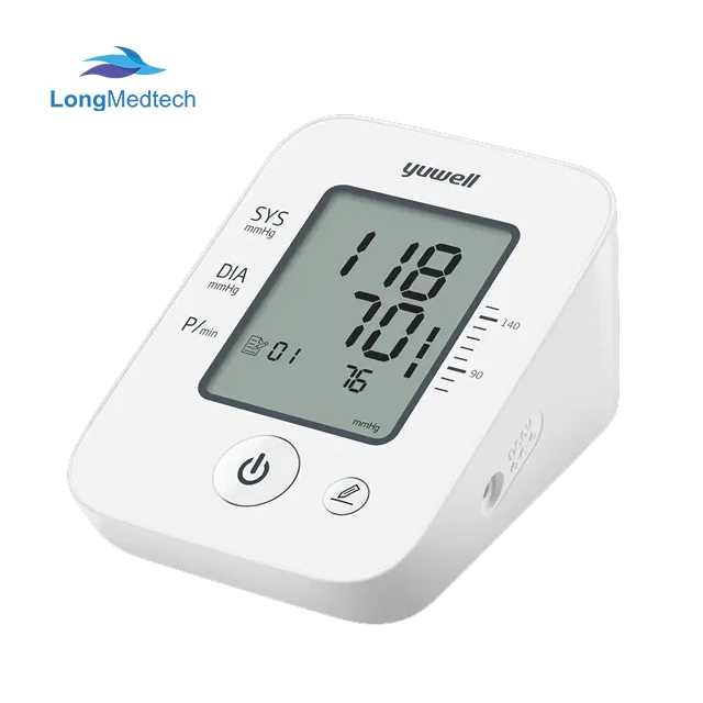 Yuwell LCD Digital Electronic Blood Pressure Meter Testing sfigmomanometer preço