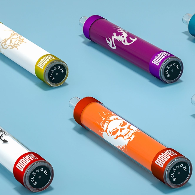 Personaliza tu propia Marca LED desechable 6 Flavors VAPE Pen Venta Pen Hookah Wape