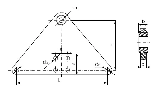 Terminal Connectors for Double Conductors Bolted Type, Type Ssl, Group a