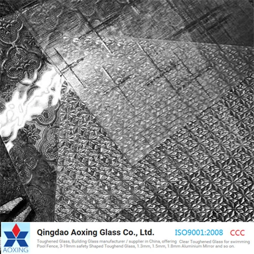 Wholesale/Supplier High quality/High cost performance  Patterned Glass for Shopping Malls