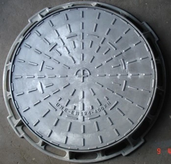 En 124 D400 Heavy Duty Round Ductile Cast Iron Manhole Cover with Lock