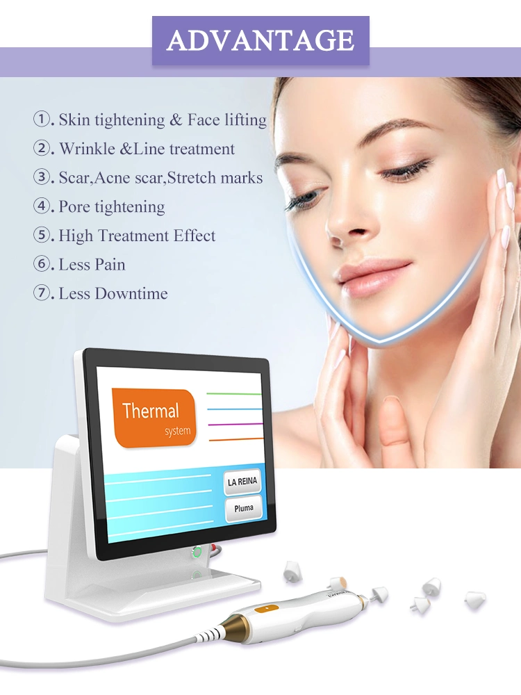 2021 Portable RF Microneedling Fractional RF Face Lifting Anti Aging Beauty Machine