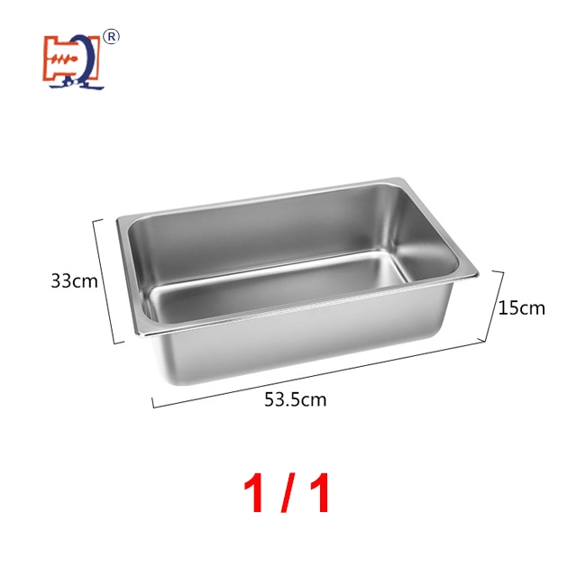 Restaurant Hotel Supplies Plastic Polypropylene 2/4 PP Gn Storage Container 6*6 Food Pan Container