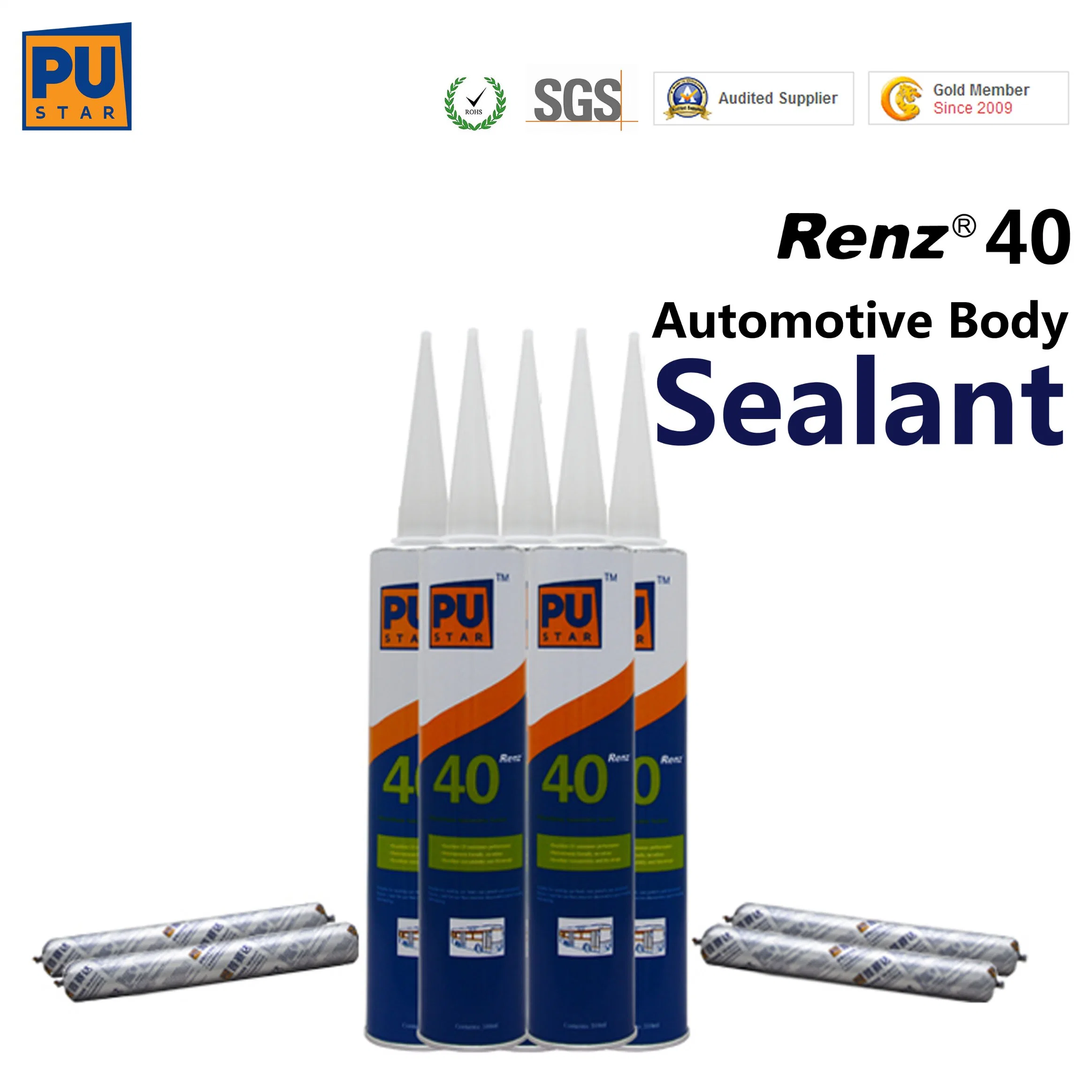 Dongguan Renz40 Car Body Sealant: Solvent-Free Black Adhesives