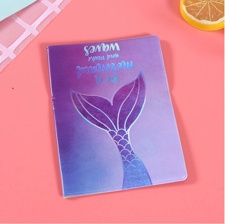 Printed Advertisement Color Transparent PVC PP Vinyl Plastic Leather Waterproof Binding Cover Clear Passport Cover Printing