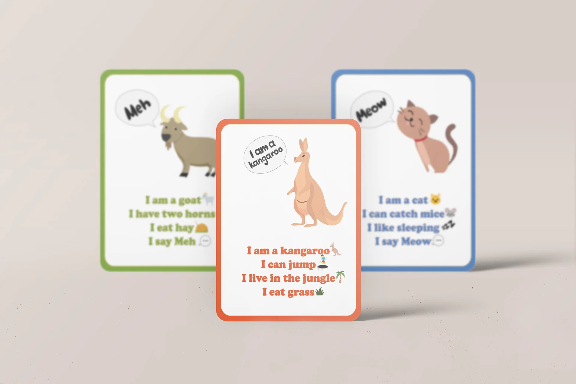 Fabricant OEM Custom Label les cartes Flash partie Paper Board jeux pour enfants