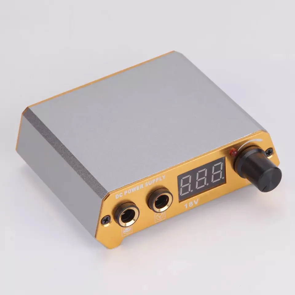 High quality/High cost performance  Professional Mini 2A LCD Portable Dual Tattoo Power Supply for Tattoo Machine Guns Supply