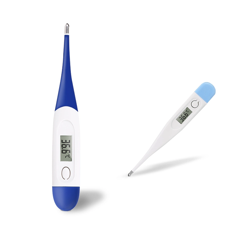 LCD digital resistente al agua electrónica clínica de lectura rápida de alta sensibilidad Termómetro por infrarrojos