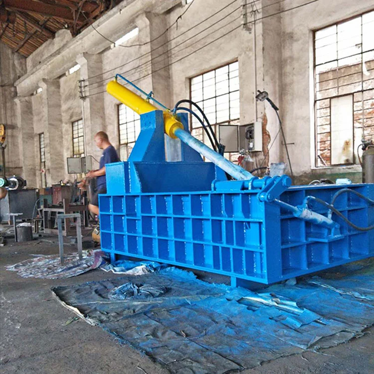 3500-5000 Kg/H High Productivity Hydraulic Scrap Metal Baling Press Machinery