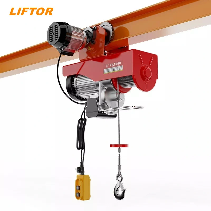 1000kg 1200kg 400kg 800 Kg 500kg 125kg 300kg 200kg Small Mini Wire Rope Electric Winch Hoist Lift Price