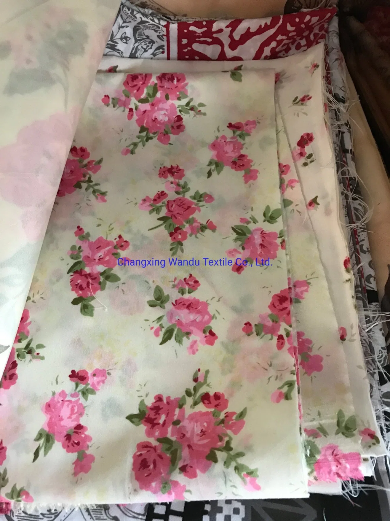 All Kinds of Printed Flowers, Wholesale/Supplier of Bedsheet Textiles, Brushed Linen Cloth, Polyester Fiber Cloth