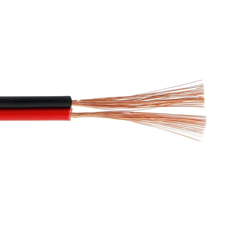 8 AWG 12AWG 14AWG Lautsprecher flache Kommunikation in Schwarz und Rot Verkabelung Von Elektrodraht