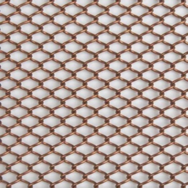 Low Carbon Iron Wire Mesh Steel Decoration Metal Woven Wire Mesh