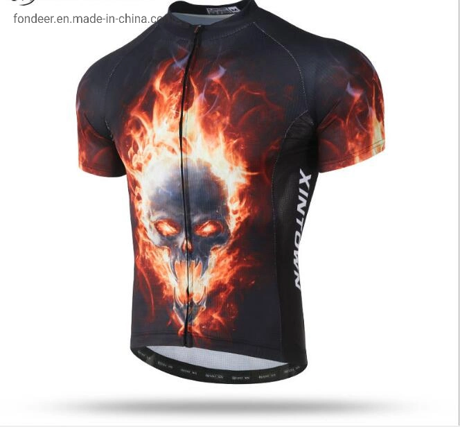 Wholesale Men Summer Sports Jersey Cycling Jersey Short Sleeve Bike Shirts
