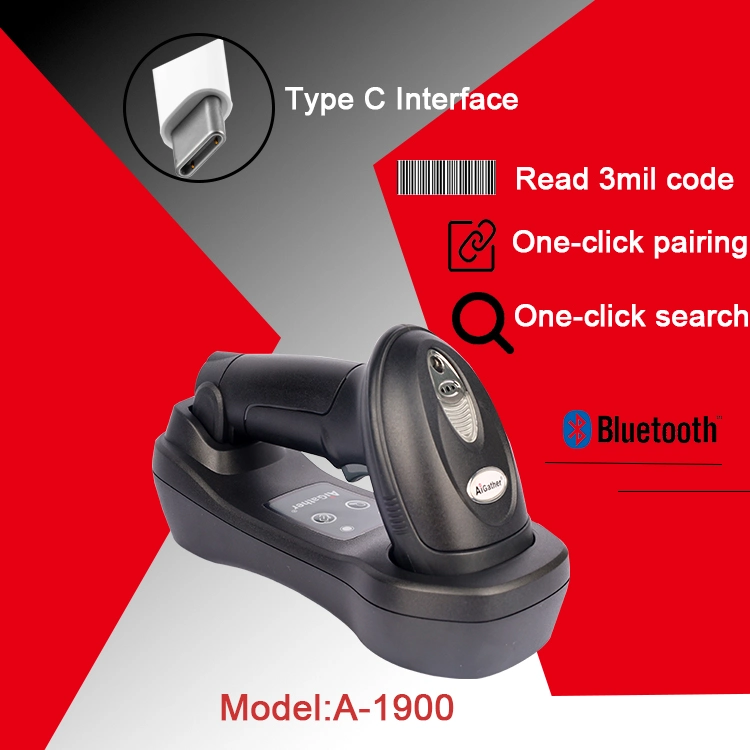 a-1900 Barcode Scanner High-Performance Area Image for Barcode Data Collector Supermarket Payment Barcode Reader