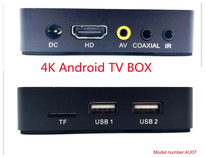 China Fábrica 4K Android Smart TV Box