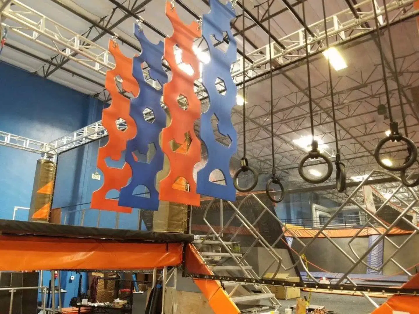 Manufacture Design Ninja Warrior Obstacles Course Truss