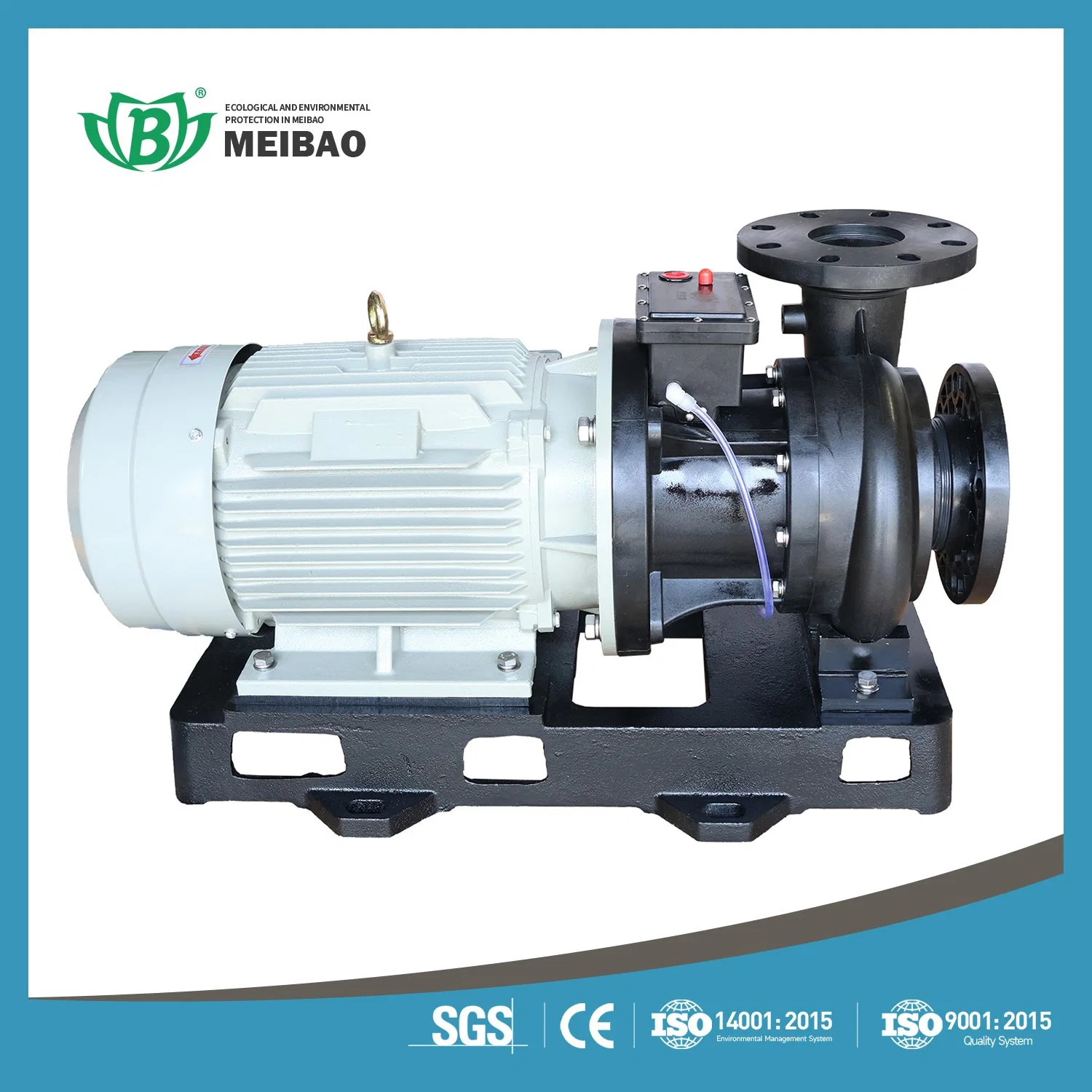 Anti-Corrosion Acid Process Pump Centrifugal Water Chemica Pump for Spray Tower