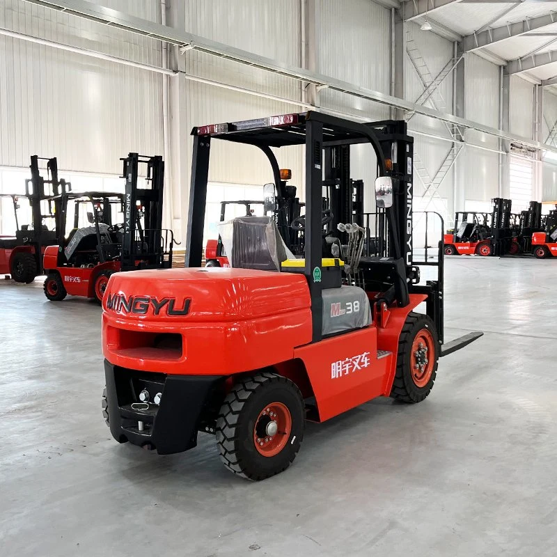 Hot Sale 3.8 Tons Good Condition Mingyu 3.5tons Diesel Forklift for Sale at Low Price Myzg CPC38t Used Forklift for Sale