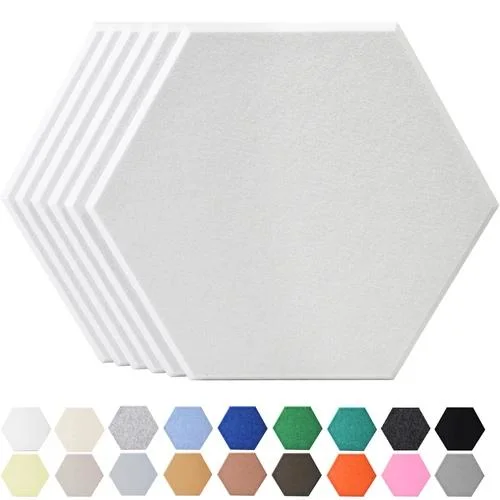 Eco Friendly 100% Hexgon Pet Polyester Fiber Panel for Office/Home/Hotel