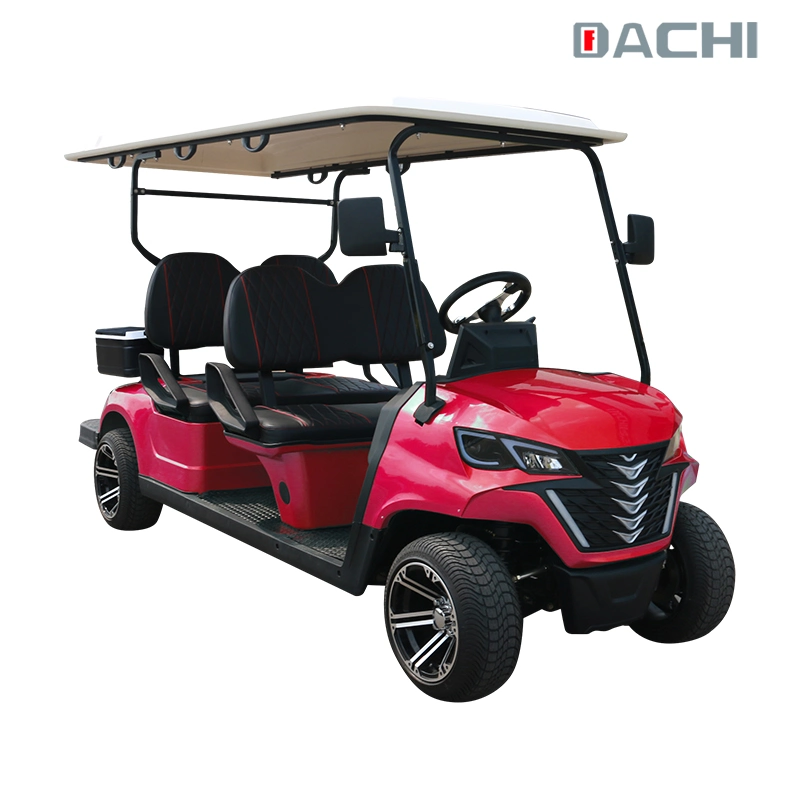 أربعة مقاعد مخصصة فورج G4 Lithium Battery Factory Golf Buggy عربة جولف كهربائية