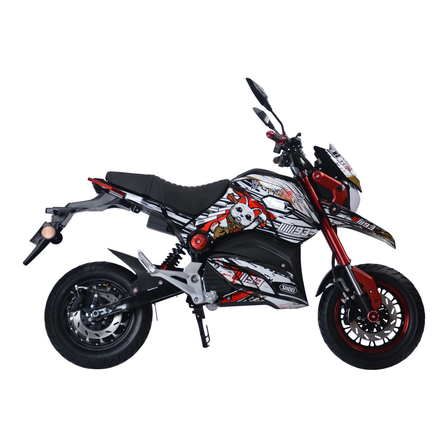 Precios baratos ciclomotor eléctrico Deportes moto Scooter motocicleta eléctrica adultos 3000W 72V de Motocicletas de Carretera ciclomotor eléctrico