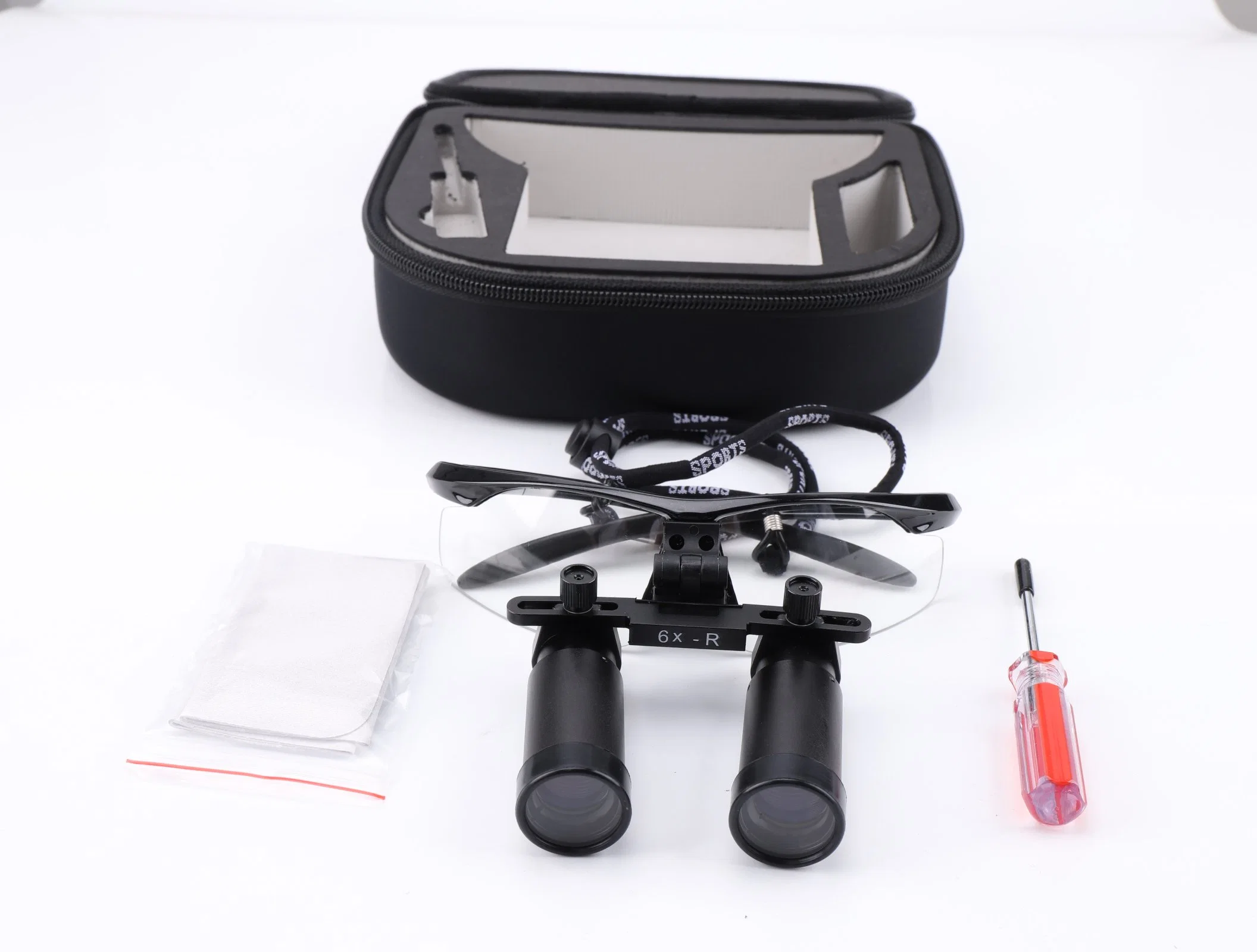 Portable Dental Headlight 6X Magnifier Surgical Light for Dental Ent Surgery