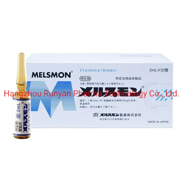 Inyección Melsmon la placenta humana 2ml originalmente Japón